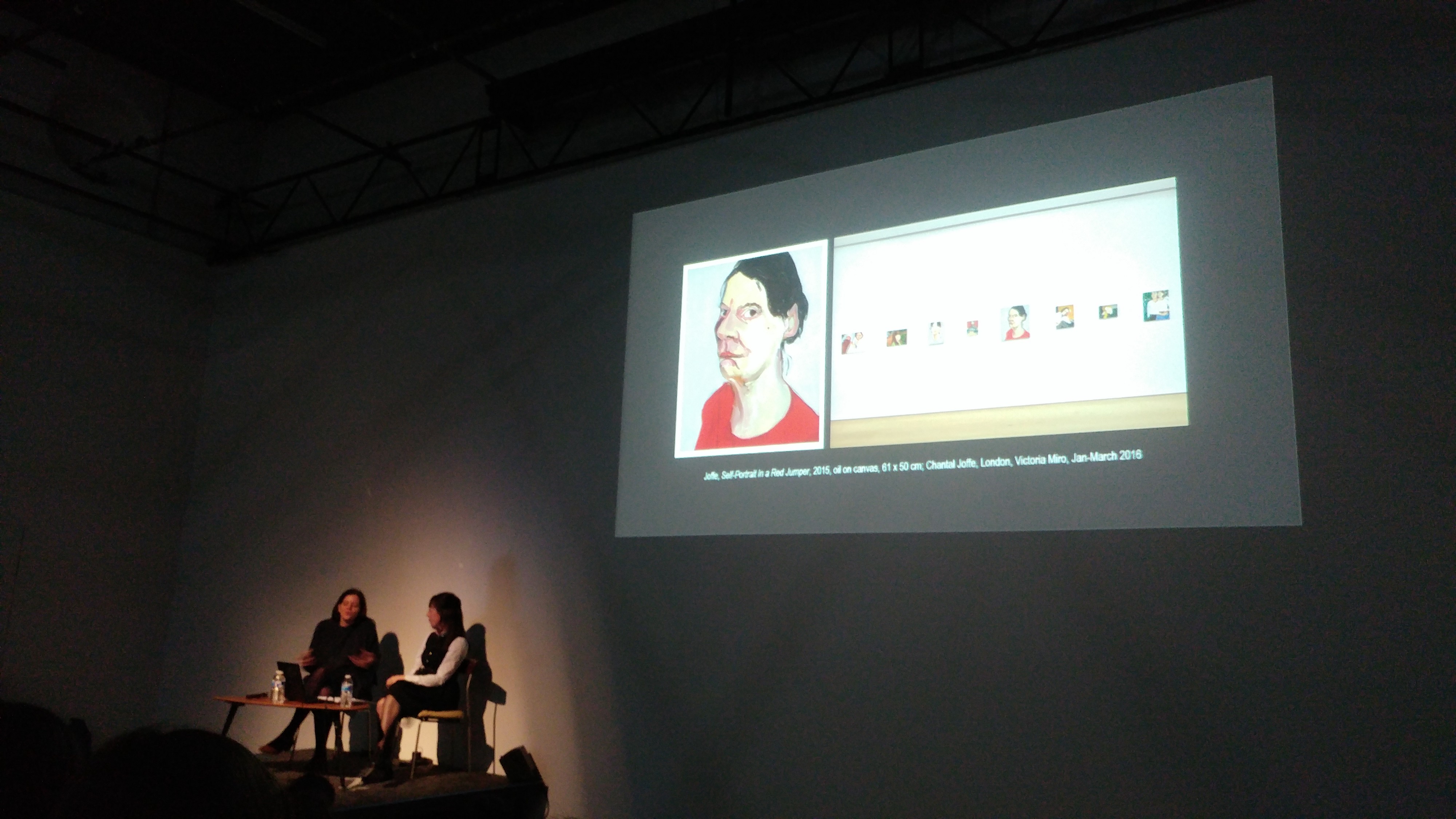 In conversation with Chantal Joffe at the Zabludowicz Gallery.